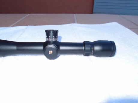vendo visor sightron s3 6-24x50.tubo de 30, reticula mil-dot en segundo plano.
paralage de 40yds a infinito
el 11