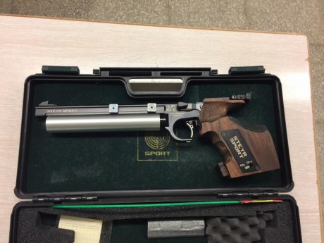 Vendo pistola de aire Steyr LP 10 Electrónica.
1.050€ envio incluido a la peninsula. 01