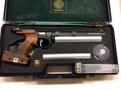 Vendo pistola de aire Steyr LP 10 Electrónica.
1.050€ envio incluido a la peninsula. 00
