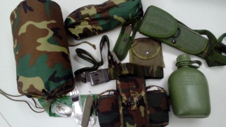 Vendo unas cuantas cosas militares:
Solo me queda:
Funda cargadores y granada 10€ que es la que aparece 00