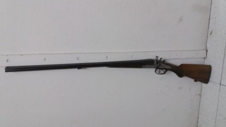 Me han regalado varias escopetas y esta es una de ellas, que no voy a usar ya que no soy cazador...
se 00