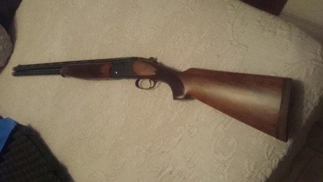 Vendo esta lanber superpuesta calibre 12-70. 
Expulsores automáticos gatillo único y selector de tiro. 11