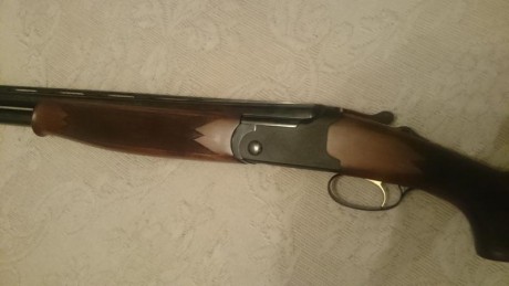Vendo esta lanber superpuesta calibre 12-70. 
Expulsores automáticos gatillo único y selector de tiro. 10