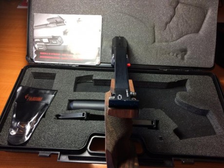 VENDO PISTOLA PARDINI SP RAPID FIRE de Septiembre del 2015 en perfecto estado. Con cacha NILL ( puesta 21