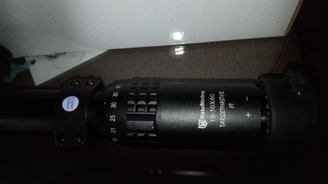 Vendo Visor  10-50x60, montado en una carabina mats del 22. Se vende ya que la carabina no la tengo hace 10