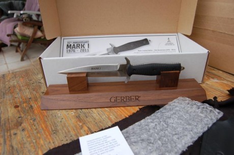 Vendo Gerber modelo Mark I. Edición especial limitada, conmemorativa. Numerado (sólo hicieron 1500). Sin 00