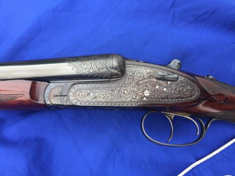 Vendo paralela calibre 12, Antonio Madariaga (IRU),71cm de cañón, cañones demibloc,gatillo articulado, 01