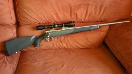 Vendo rifle Sako 75. Cal. 308 W. Inoxidable y culata sintética. Cañón de 56 cm. acción III. Candado Key 01
