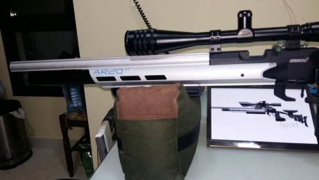 VENDIDA Hammerli AR 20 FT 16 julios, calibre 4,5,  poquísimo uso, muy nueva (comprada en Mayo 2017) todavía 02