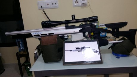VENDIDA Hammerli AR 20 FT 16 julios, calibre 4,5,  poquísimo uso, muy nueva (comprada en Mayo 2017) todavía 00