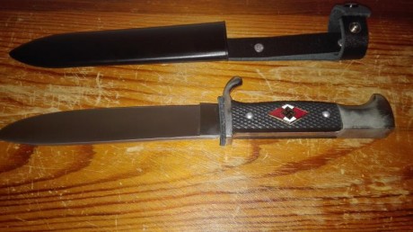 Se vende cuchillo Hubertus de la fábrica de Solingen Alemania, fabrican cuchillos desde la segunda guerra 01