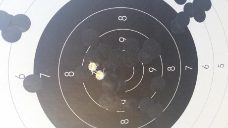 Buenos dias
Tengo una escopete saiga calibre 410 le he comprado un chokes estriado para bala  he estado 91