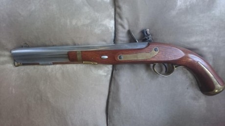 Vendo Pistola Harpers Ferry de Pedersoli, muy poco usada,excelente estado, calibre 58 cañon rayado, actualmente 00