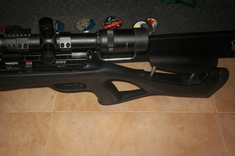 vendo carabina gamo coyote cal 5.5 tiene 8 meses por lo tanto esta en garantia su estado es como sacada 01