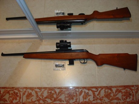 Vendo carabina Onena mod.401 calibre 9mm Luger/Parabellum en muy buen estado de conservación, estría excelente. 00