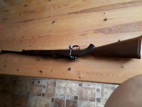 HOLA VENDO RIFLE SANTA BARBARA CALIBRE 7.62 MOD A 
SE LO COMPRE AUN MILITAR  SU ESTADO ES MUY BUENO  
LO 02