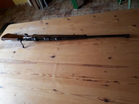 HOLA VENDO RIFLE SANTA BARBARA CALIBRE 7.62 MOD A 
SE LO COMPRE AUN MILITAR  SU ESTADO ES MUY BUENO  
LO 00