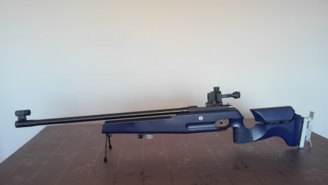 Hola:
Vendo carabina Wlather modelo KK-100 calibre 22 lr y equipo de tiro.
Se vende todo conforme se ve 01