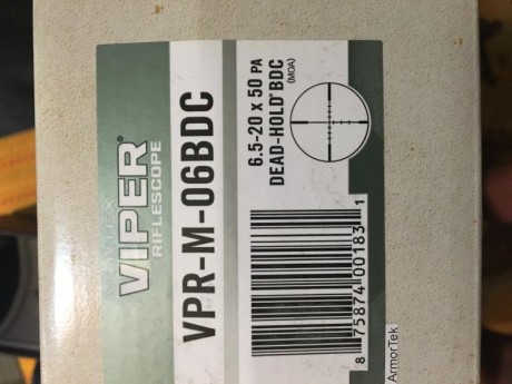Vendo este visor solo usado para poner en tiro un rifle en galeria y hacer fotos, ninguna marca, ni rastro 12