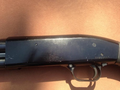   Pongo a la venta mi Maverick 88 con cañón corto, si no me equivoco de 47cm.
La vendo por no darle uso 00