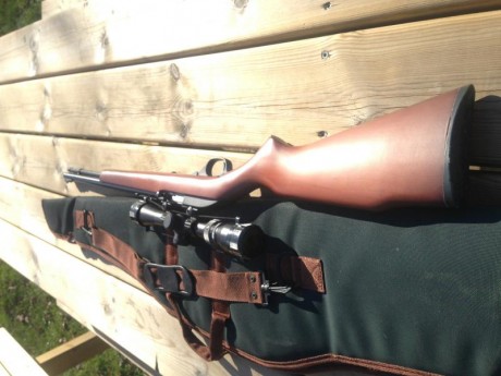 Se vende:
- Carabina semiautomática Marlin 60 calibre 22 L.R. +
- Visor Barska Plinker 3-9x32.  +
- Seguro 02