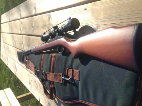 Se vende:
- Carabina semiautomática Marlin 60 calibre 22 L.R. +
- Visor Barska Plinker 3-9x32.  +
- Seguro 01