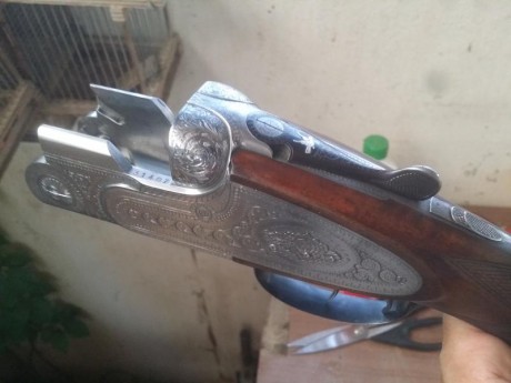 Beretta s2 caza en muy buen estado, dos gatillos primero articulado, 71 cms cañon 4 y 2 estrellas. Aceros 11