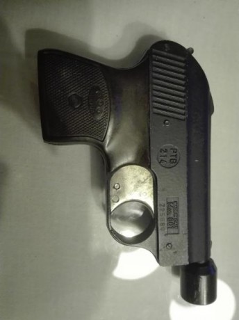 Buenas noches, en estos días he adquirido una pistola de fogueo de marca "Mondial", modelo ptb 01