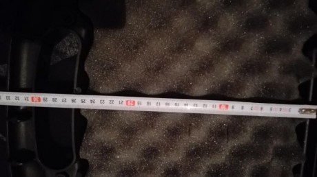Vendo funda para carabiana con visor grande de la marca air arms en 40€
Y maleta rigida para carabina 00