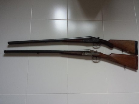 Buenas tardes , un buen amigo se retira de la caza y me ha pedido que le ponga a la venta sus 2 paralelas 00