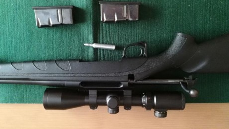 Por querer hacer hueco en mi armero, vendo mi REMINGTON  mod. 770 del 7mm Remington Magnun. Esta como 00