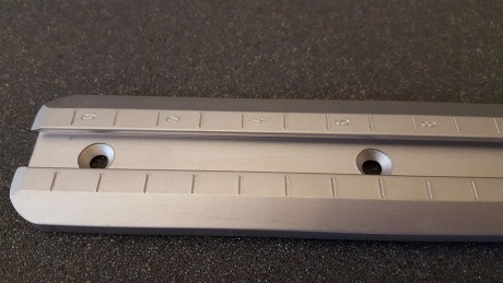 Vendo Carril UIT Anschutz de aluminio 34,5 cm. Sin usar.
30 € con el envío incluido.
En perfecto estado. 01