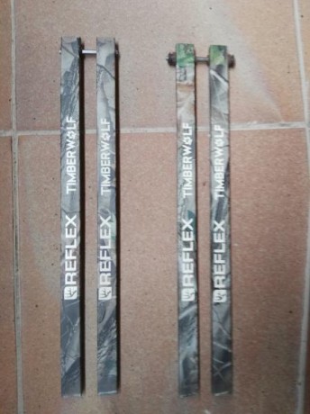 Vendo este cuerpo de arco + las palas de polea de la marca Hoyt Reflex.

Se entrega, lo que es el cuerpo 22