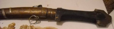 Gumia o daga árabe, por los datos que dispongo del vendedor, procedente de Marruecos probablemente 1940-45 00
