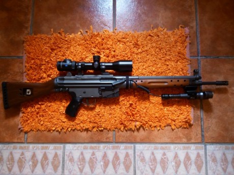 Buenas, mi pregunta es que para las esperas utilizo una linterna que acoplo al cañón del rifle, y me preocupa 120