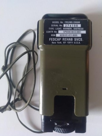Vendo esta linterna estroboscópica utilizada por el ejercito americano entre otros.
Está prácticamente 12
