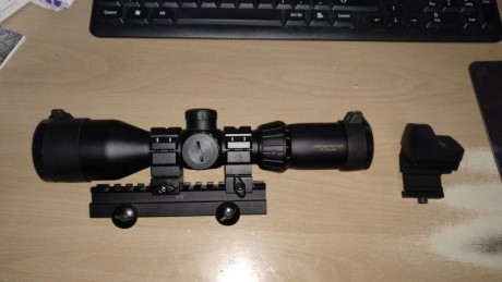 Vendo Astra Stg 4 Carbine cal .222 de 14.5" de cañón. Viene con lo siguiente: 3 cargadores de 30 41