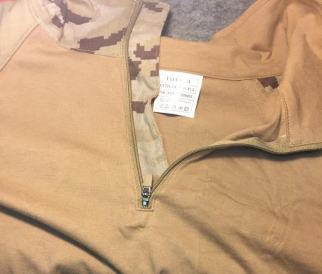 Se vende comiseta tactica árida para llevar con antifragmentos talla M, SIN ESTRENAR
20 EUROS
Dos Vendidas, 02