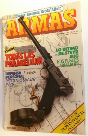   Dispongo de un lote de 38 revistas de "ARMAS" en perfecto estado y las cambiaria por unos 00