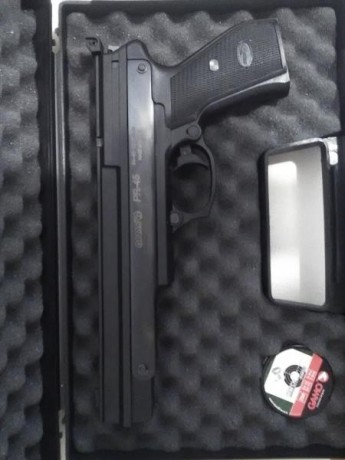 Vendo PR45 de Gamo impecable. Comprada hace un año y usada un par de veces, sin gastar ni media lata. 01