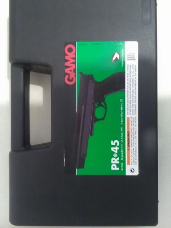 Vendo PR45 de Gamo impecable. Comprada hace un año y usada un par de veces, sin gastar ni media lata. 00