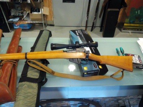 Hola a todos.
Vendo un Enfield 4MK2 fabricado en 54,55.
Está como recién salido de fábrica.
El estado 92