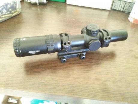 Vendo Visor Vortex Strike Eagle 1-6x 24mm con montura warne skel.
El conjunto esta como nuevo.
La montura 02