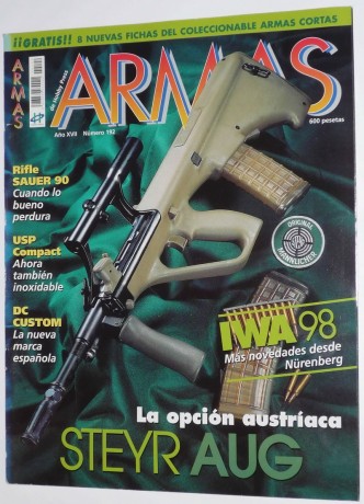   Dispongo de un lote de 38 revistas de "ARMAS" en perfecto estado y las cambiaria por unos 50