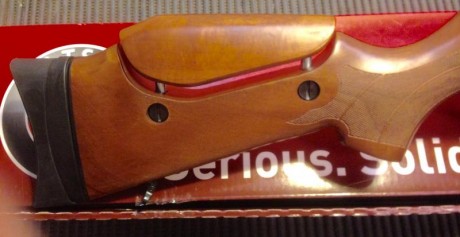 Lo dicho, con sistema Vortex y todos sus accesorios de origen, es una carabina potente sin retroceso por 00