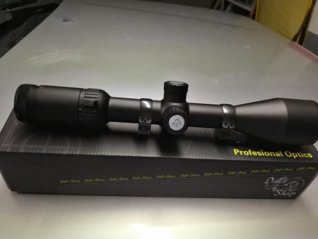 Vendo visor dall sheep 2-12x50 sin uso, como estreno, con caja original, solo tiene una salida, se puede 02