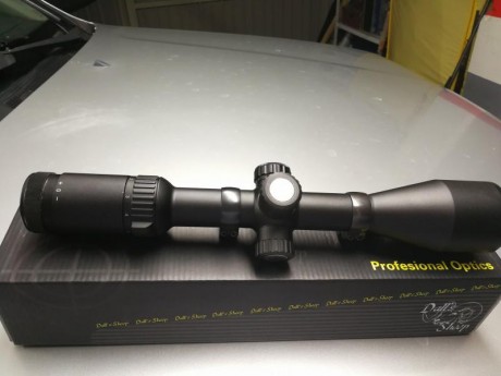 Vendo visor dall sheep 2-12x50 sin uso, como estreno, con caja original, solo tiene una salida, se puede 01