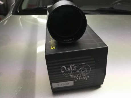 Vendo visor dall sheep 2-12x50 sin uso, como estreno, con caja original, solo tiene una salida, se puede 00