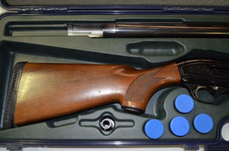 Vendo semiautomatica Beretta 303 con 5 polichokes
Está impecable con su maleta pido por ella 300 euros 01