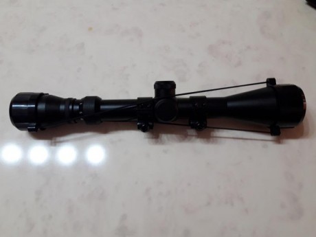 Vendo visor gamo 3x9x40  con paralelaje en perfecto  estado , con monturas y tapas protectoras.esta en 01